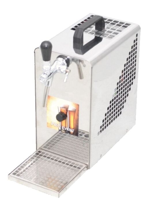 Oprema Zapfanlage Trockenkühler Bierkühler Bierkoffer incl. Schlauch u. Zapfhahn
