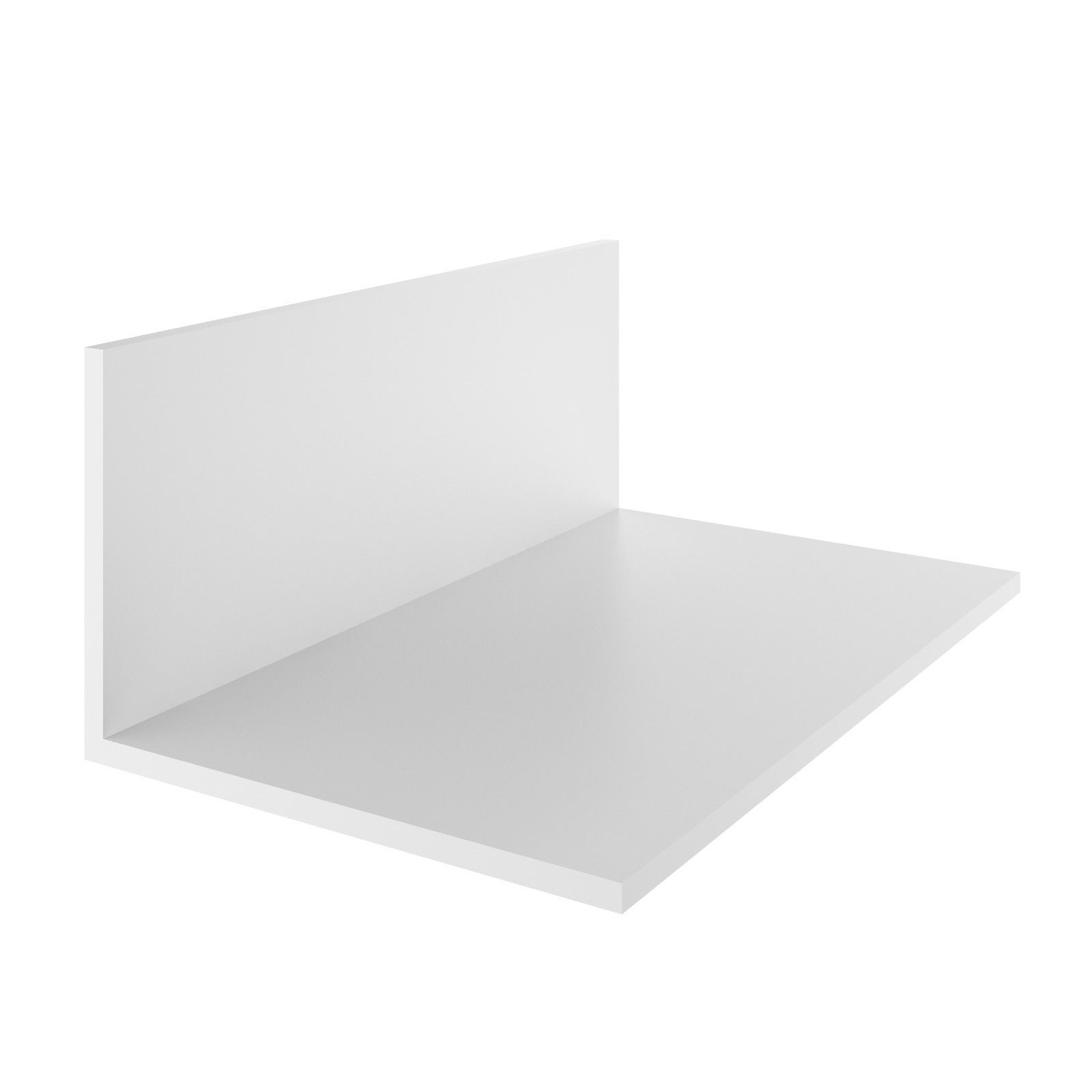 "3,57€/m" 60x60 mm 2m Winkelprofil Eckwinkel Winkelleiste Innenwinkel PVC Winkel 60x60 mm