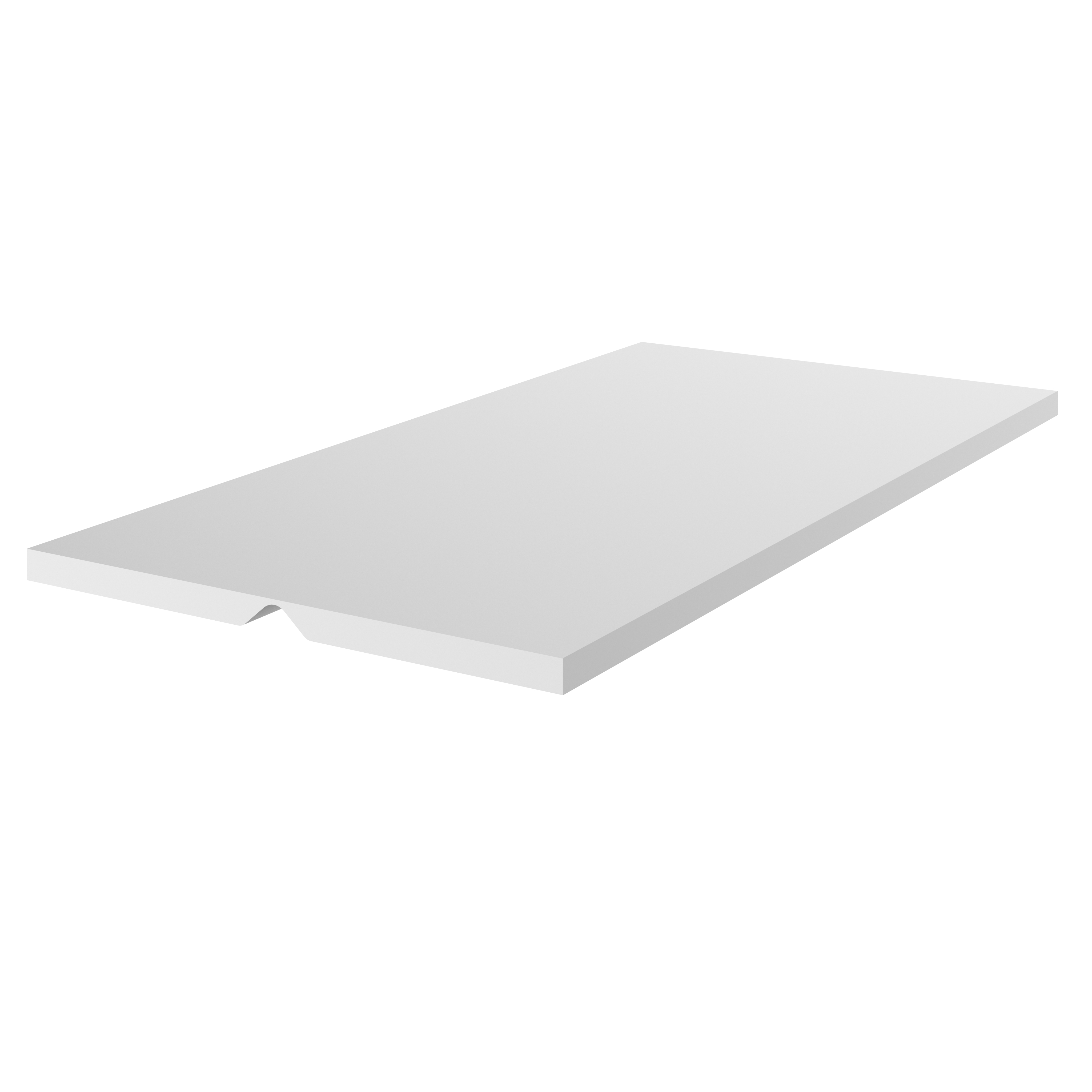 "2,16€/m" 20x50 6m Knickleiste, PVC-Leiste, Winkelleiste, Leiste 3mm  50x20 mm